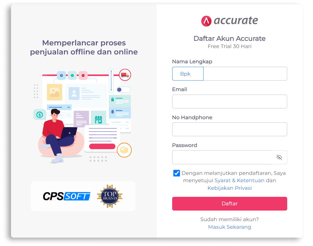 daftar akun accurate