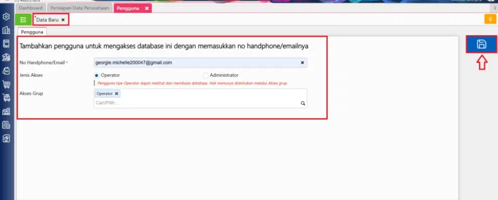 data baru