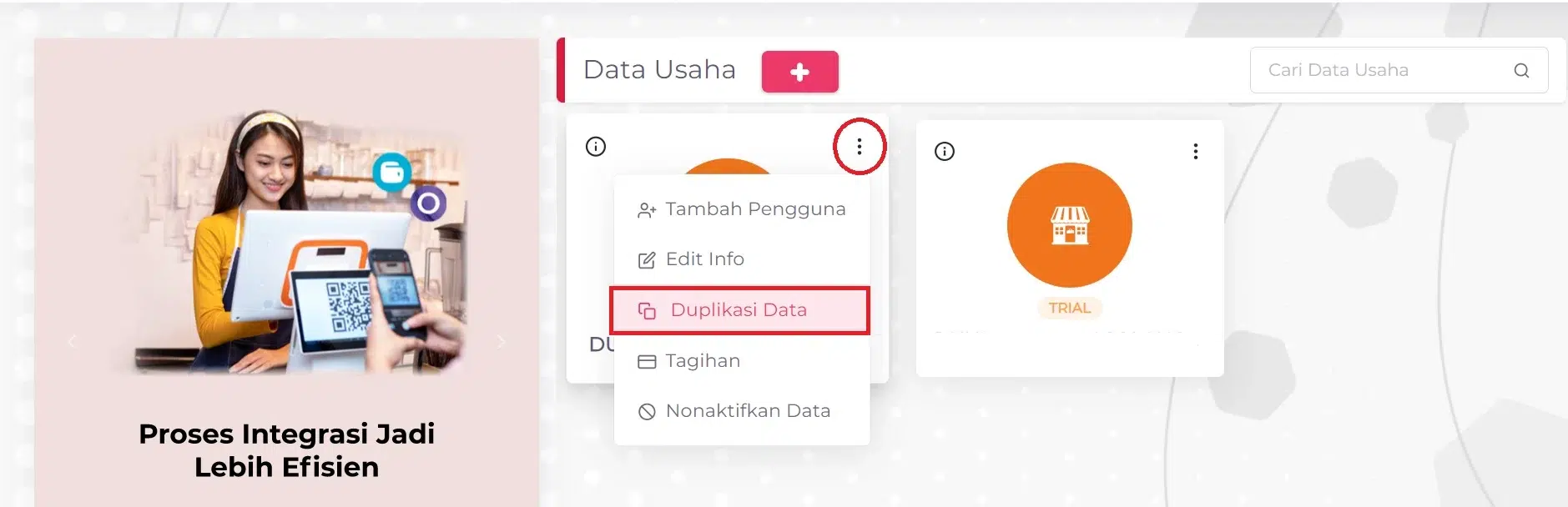 duplikat database accurate online