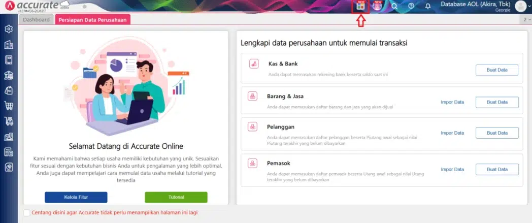 integrasi accurate online