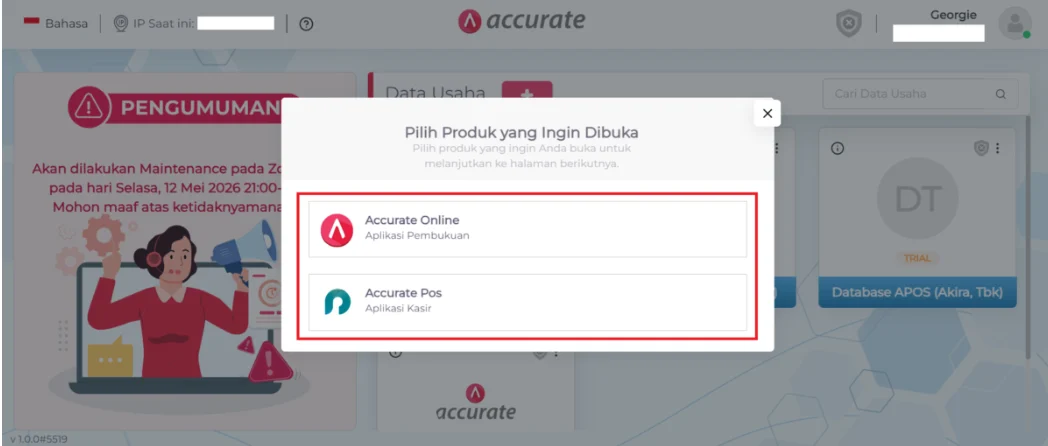 pilih produk