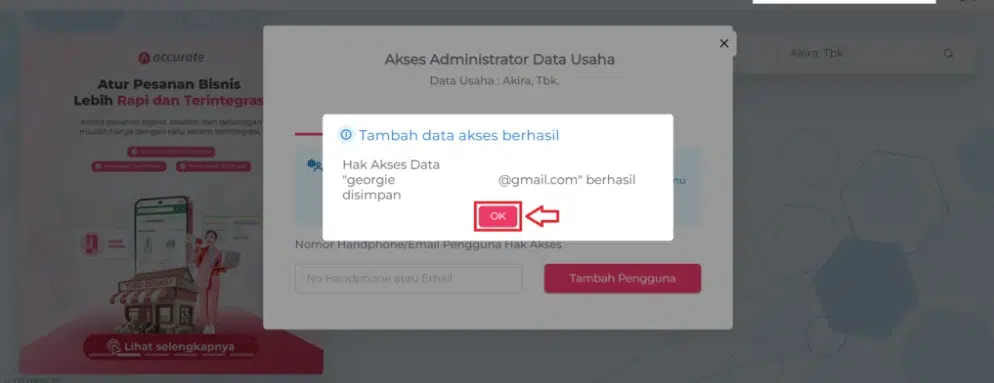 tambah akses pengguna accurate online
