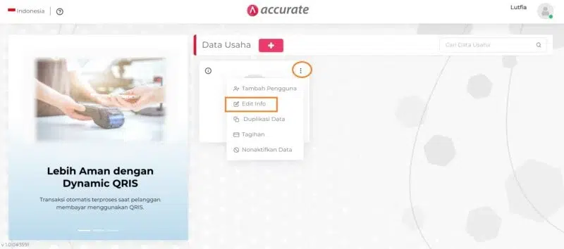 ubah informasi database